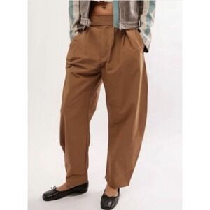 Pantaloni plissettati, bronzo | Intrend